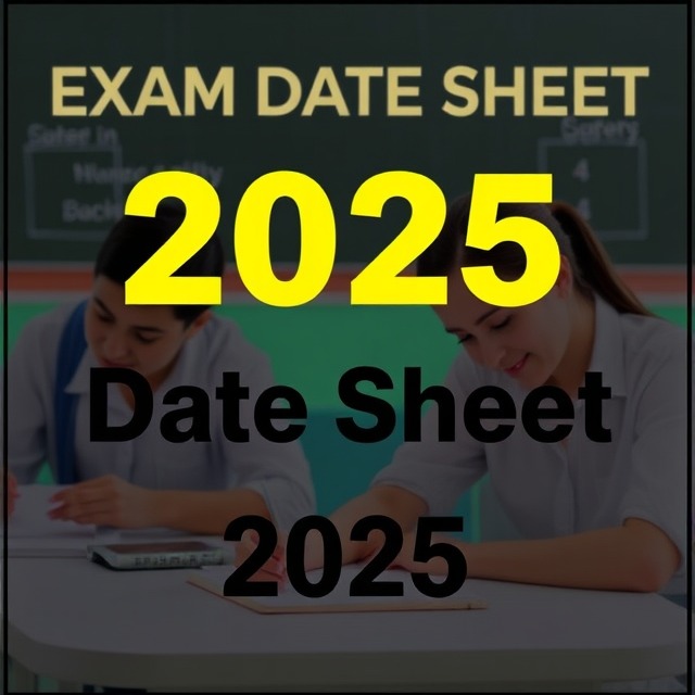 Karnataka SSLC Date Sheet 2025
