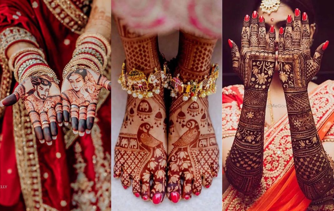Bridal mehndi patterns